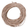 Jute or hemp cord for weaving pony beads into a Christmas tree ornament with a natural look.