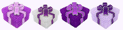 Beaded Boxes in Assorted Shades of Purples and Lavenders for the Perfect Mood