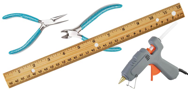 Tools needed to make the Beaded Bunny