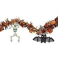 Halloween Decorating with Pony Beads