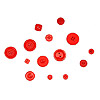 Red Buttons - Craft Buttons
